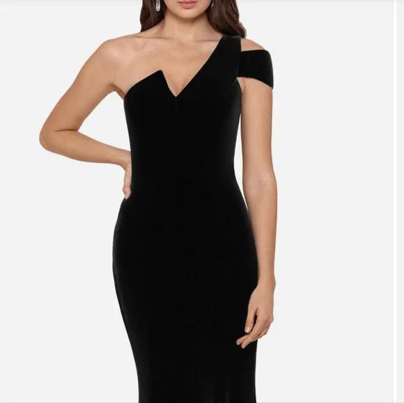 Betsy & Adam | Dresses | Betsy Adam Nwt Oneshoulder Velvet Mermaid Gown Sz 4 | Poshmark Betsy & Adam | Dresses | Betsy Adam Nwt Oneshoulder Velvet Mermaid Gown Sz 4 | Poshmark
